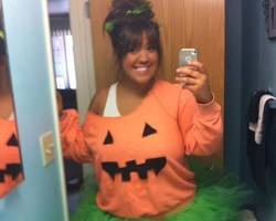 Halloween costume idea: Pumpkin