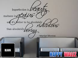 Wall Decor Quotes By Marilyn Monroe free live stats Living Room via Relatably.com