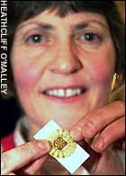 Diana Hodgins. Top technology: prize winner Diana Hodgins with her solid-state gyroscope. By Alison Eadie. 12:03AM BST 08 Apr 2002 - money-graphics-2002_849831a