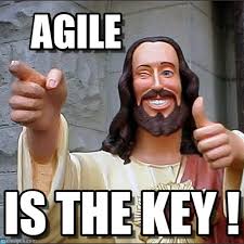 Agile - Jesus meme on Memegen via Relatably.com