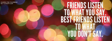 BEST FRIEND QUOTES FOR FACEBOOK TIMELINE COVER image quotes at ... via Relatably.com