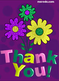 Image result for thank you flower