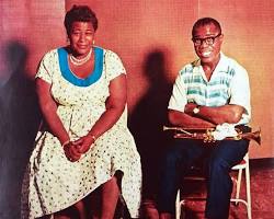 Image of Ella Fitzgerald and Louis Armstrong album cover