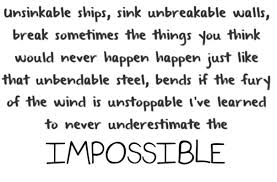 The Impossible- Joe Nichols The Song This Fic is based off of ... via Relatably.com