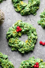 Christmas Cornflake Wreaths - Tastes Better From Scratch