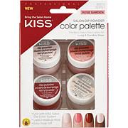 Kiss Salon Dip Powder Color Palette Rose Garden - Shop Makeup ...