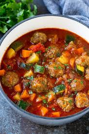 Albondigas Soup - Dinner at the Zoo