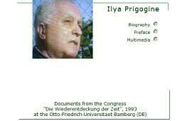 Ilya Prigogine (<b>BE/US</b>). Die Übergänge von chaotischen zu geordneten <b>...</b> - ilya