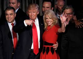 Image result for Kellyanne Conway chosen as Donald Trump's counselor