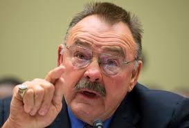 Former Chicago Bears linebacker Dick Butkus joined medical and anti-doping experts to testify Wednesday in a House Oversight Committee hearing on Human ... - Dick-Butkus-testifies-AP1