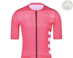 Image of Shortsleeve pink cycling jersey