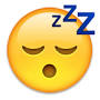 sleepy emoji tory burch