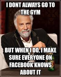workout memes | ... in the middle (or back on the elliptical for ... via Relatably.com