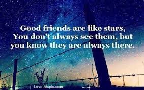 Good friends are like stars life quotes quotes friendship quote ... via Relatably.com