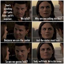 BONES on Pinterest | Booth And Brennan, Booth And Bones and Bones ... via Relatably.com