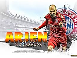 Image result for Arjen Robben (Bayern Munich, Netherlands) cartoon