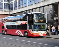 Image of Aireann Bus Dublin Belfast bus