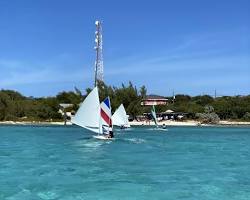 Boating and sailing in Staniel Cay, Bahamas