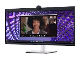 monitor Introducing the Dell P3424WEB: A Feature-Packed Curved Monitor with Webcam, Microphones, and KVM Switch