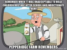 remember when it was unacceptable to hold children hostage after ... via Relatably.com