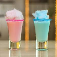 Cotton Candy Shots - Tipsy Bartender