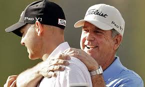 Bill Haas followed his father Jay on to the Bob Hope Classic honour roll as he claimed his first PGA Tour title at the 90th hole in California. - Bill-Haas-001