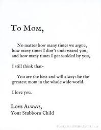 i love my mom quotes tumblr - Google Search | I love my Mother ... via Relatably.com