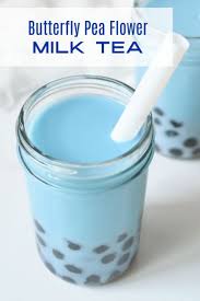 Butterfly Blue Boba Milk Tea Recipe