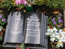 Grab von Heinz Borgmann (31.10.1934-23.01.2008), Friedhof ...