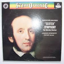 Felix Mendelssohn-Bartholdy (1809-1847) - Scotch Symphony LP - <b>PETER MAAG</b> - cs6191