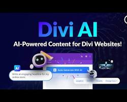Divi Code AI feature on WordPress