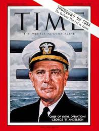 TIME Magazine Cover: Adm. George Anderson -- Nov. 2, 1962. Cover Credit: BORIS CHALIAPIN - 1101621102_400