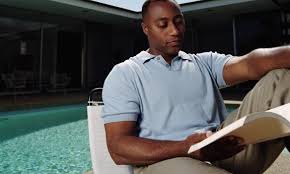 Image result for african man reading