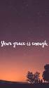 Your Grace Is Enough: Top Contemporary Songs of Grace & Mercy