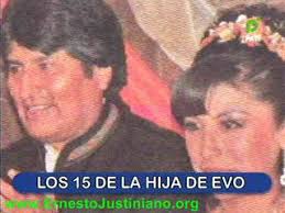 Eva Liz Morales Alvarado, hija del Presidente de la República Evo Morales Ayma, tuvo un quince de lujo. El domingo 27 de septiembre pasado, ... - E0911271403