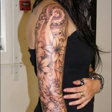 Hasil gambar untuk Half Sleeve Tattoo Designs for Women