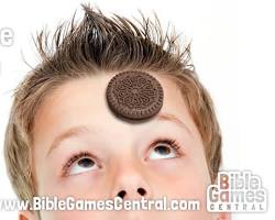 Image of person playing the Face the Cookie game