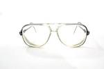 Gravity Shades Gold Frame Clear Lens Aviator w