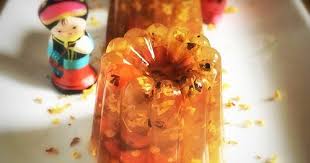Osmanthus Flower Jelly 桂花糕 | Chinese Recipes at ...