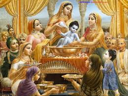 Image result for picture of bal krishna and yashoda