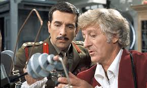 Nicholas Courtney as Brigadier Lethbridge-Stewart and Jon Pertwee as the Doctor in the show&#39;s 1970s incarnation. Photograph: BBC - Nicholas-Courtney-007