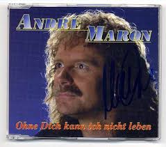 Andre-Maron-Maxi-CD-mit-AUTGRAMM-signiert-Ohne-