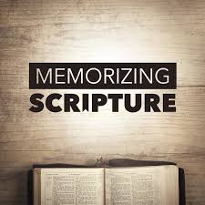 Memorizing Scripture