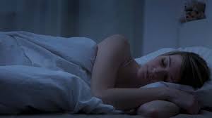 Image result for woman in sleeping in dark