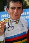 Olivier Le Gac (France) shows off his gold medal Photos | Cyclingnews. - le_gac_olivier_low_600