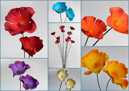 Resultado de imagen para flores amapolas de colores