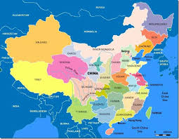 Resultado de imagen de república popular china mapa