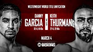 Risultati immagini per Thurman vs Danny Garcia  boxer photos