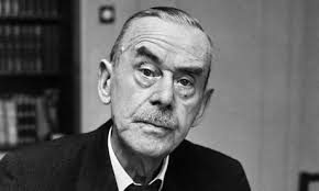 Thomas Mann. German writer Thomas Mann, (1875-1955) poses for a picture in 1952 in Zurich. Photograph: A. Pfister/AFP/Getty Images. 1875-1955 - Thomas-Mann-007