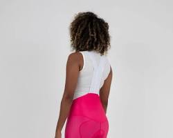 Image of Cycling bibs in pink
